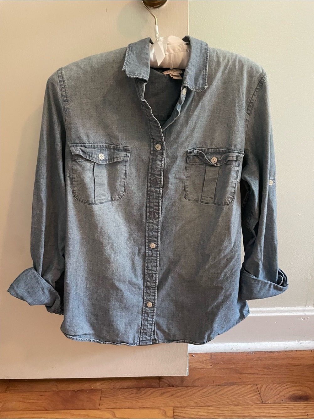 J. Crew Light Blue Denim Shirt